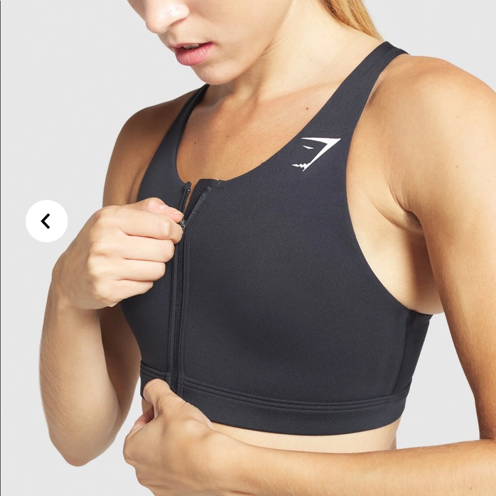 Gymshark Zip Up Sports Bra